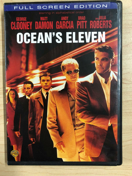 Oceans Eleven (DVD, Full screen, 2001) - K0218