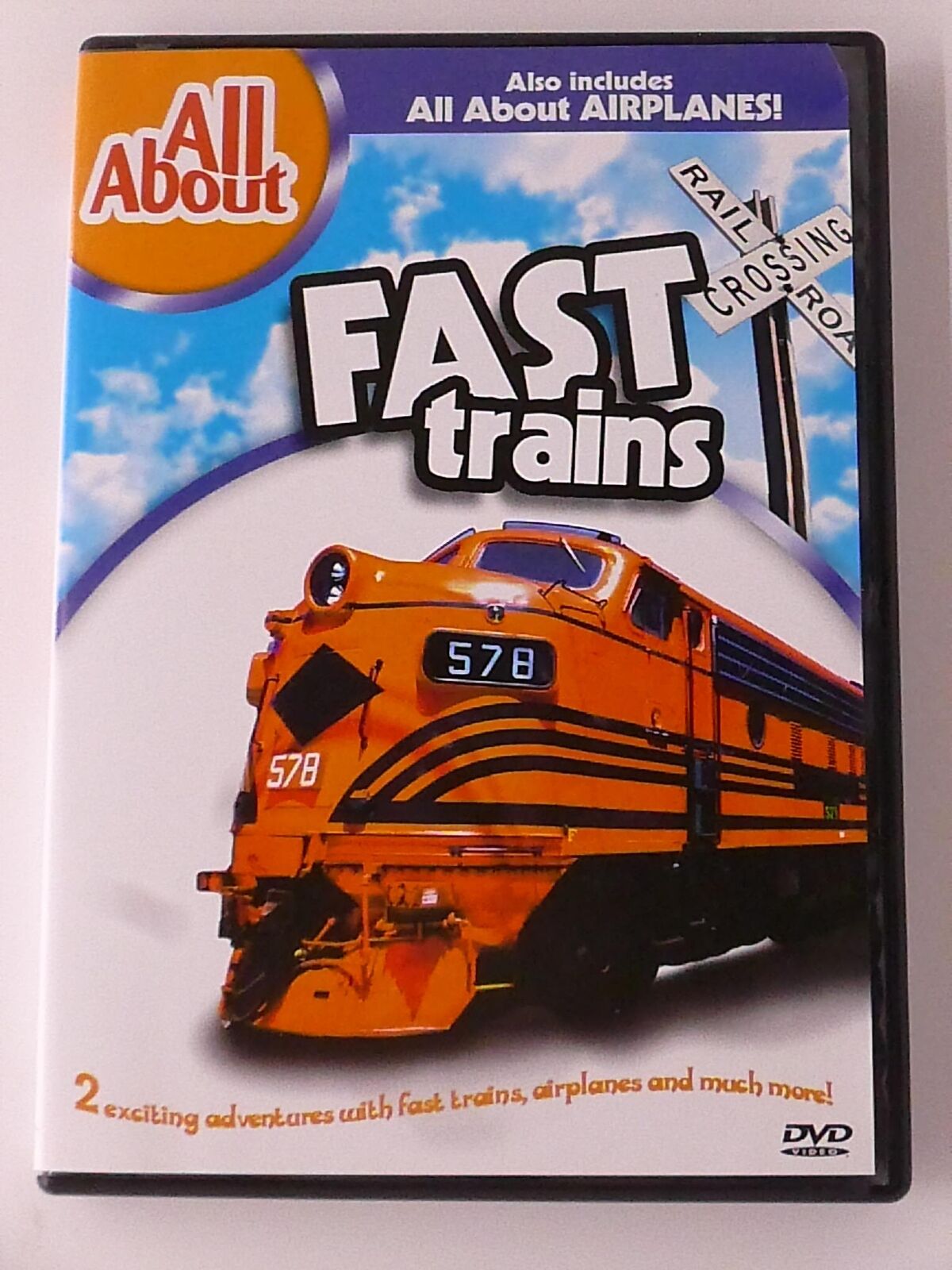 All About - All About Fast Trains - All About Airplanes (DVD, 2005) - I0313