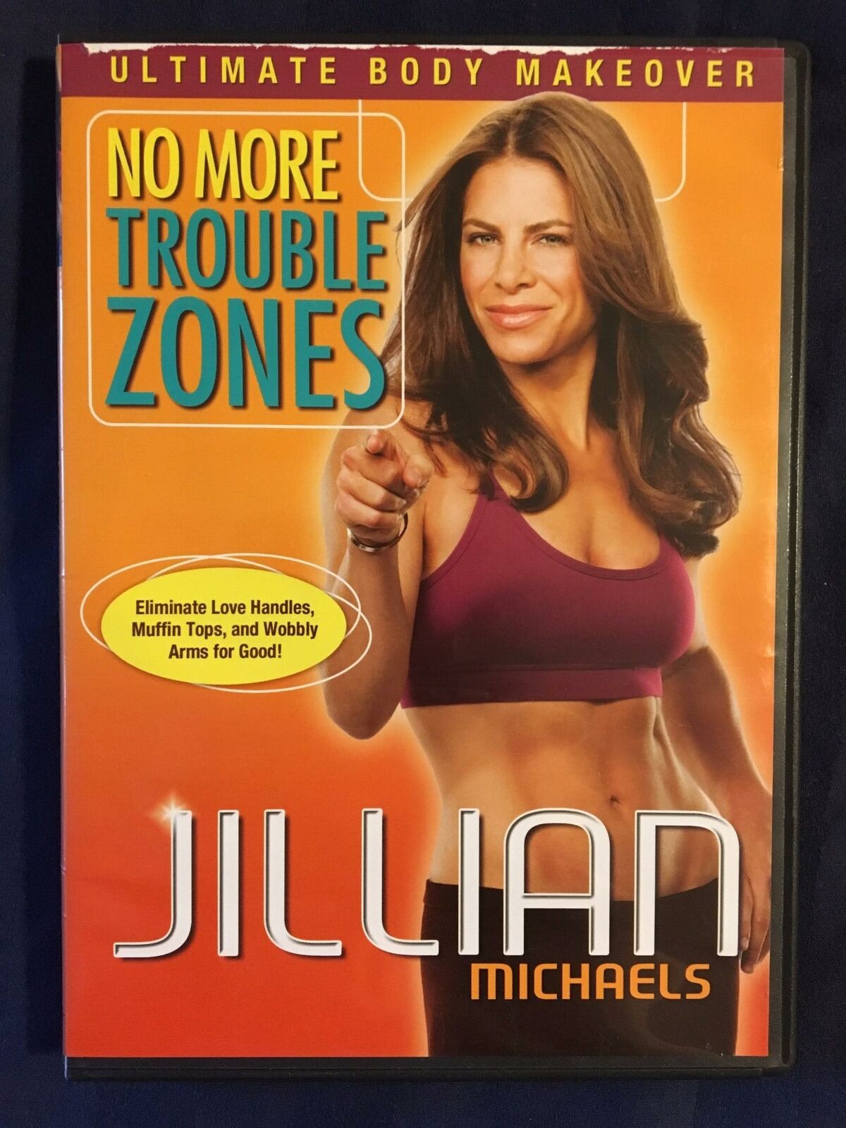 Jillian Michaels - No More Trouble Zones (DVD, 2008, exercise) - I0522