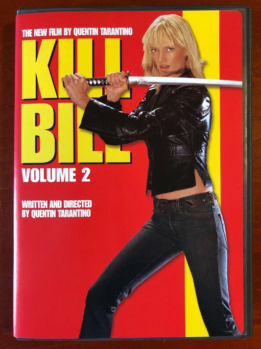 Kill Bill Volume 2 (DVD, 2004, Widescreen) - J1105