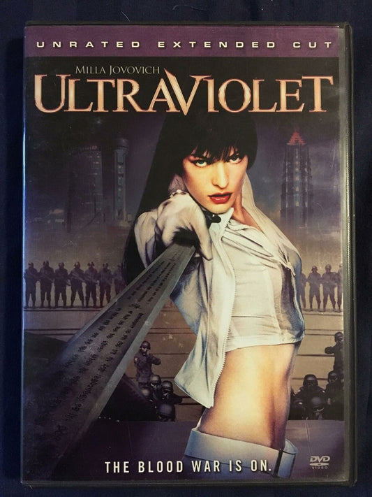 Ultraviolet (DVD, 2006, Unrated Extended Cut) - H0516