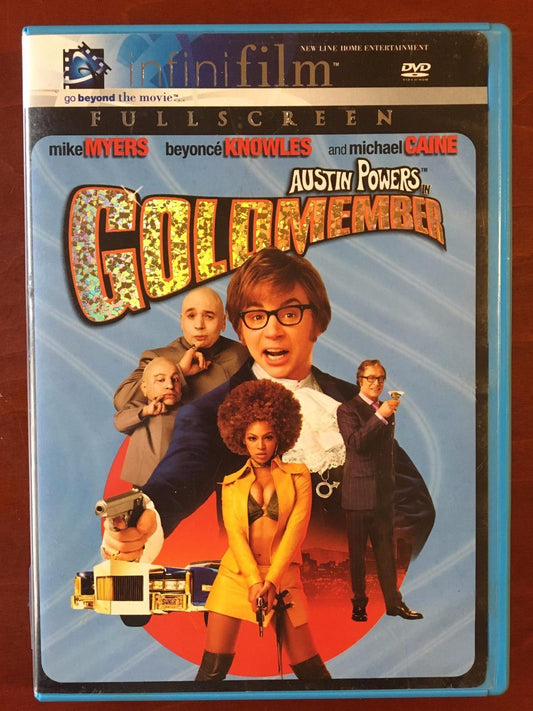 Austin Powers in Goldmember (DVD, 2002, Full Frame Infinifilm Series) - J1231