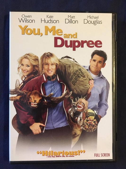 You, Me and Dupree (DVD, 2006, Full Frame) - K0107