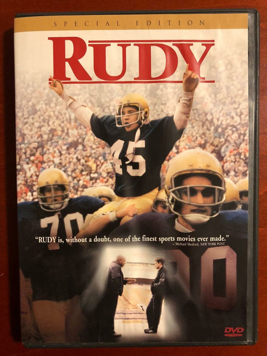 Rudy (DVD, 1993, Special Edition) - J0917