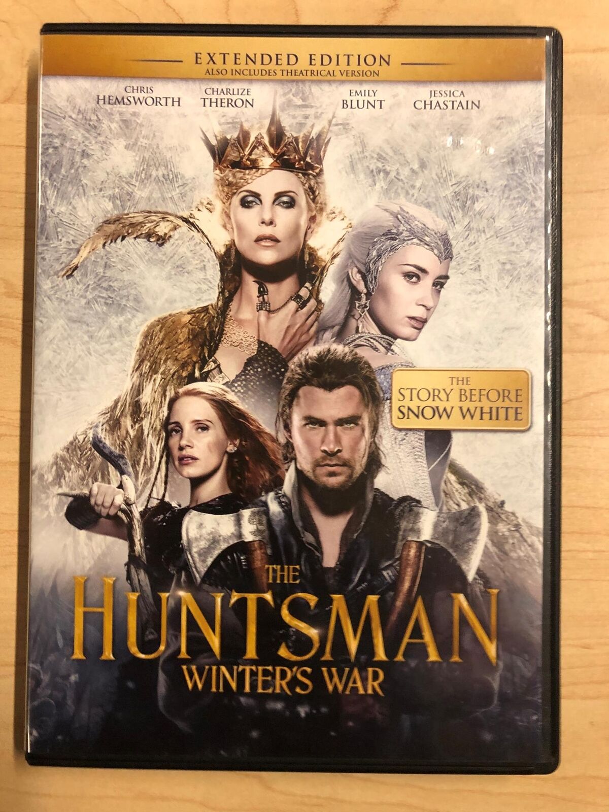 The Huntsman Winters War (DVD, Extended Edition, 2016) - J0806