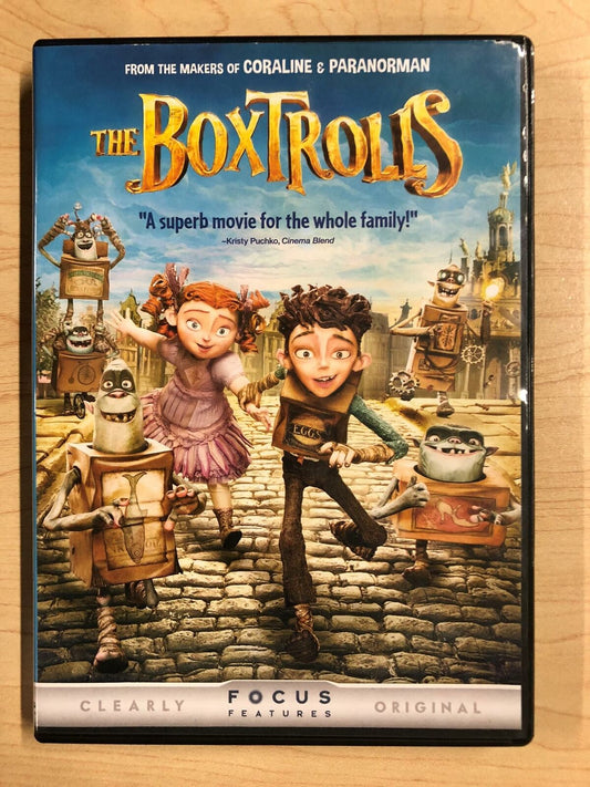 The Boxtrolls (DVD, 2014) - J0917