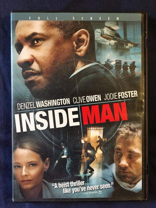 Inside Man (DVD, 2006, Full Frame) - K0107