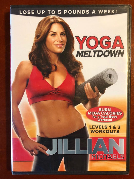 Jillian Michaels - Yoga Meltdown (DVD, 2009, exercise) - NEW23