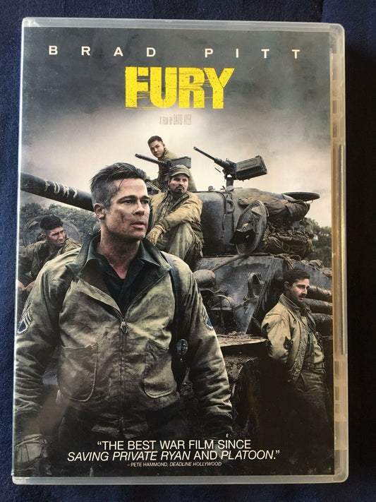 Fury (DVD, 2014) - K0428