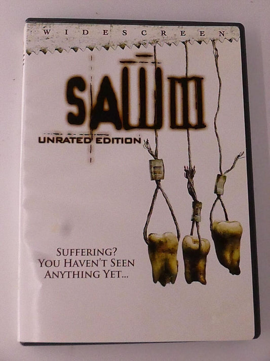 Saw III (DVD, unrated edition, widescreen) - I1225