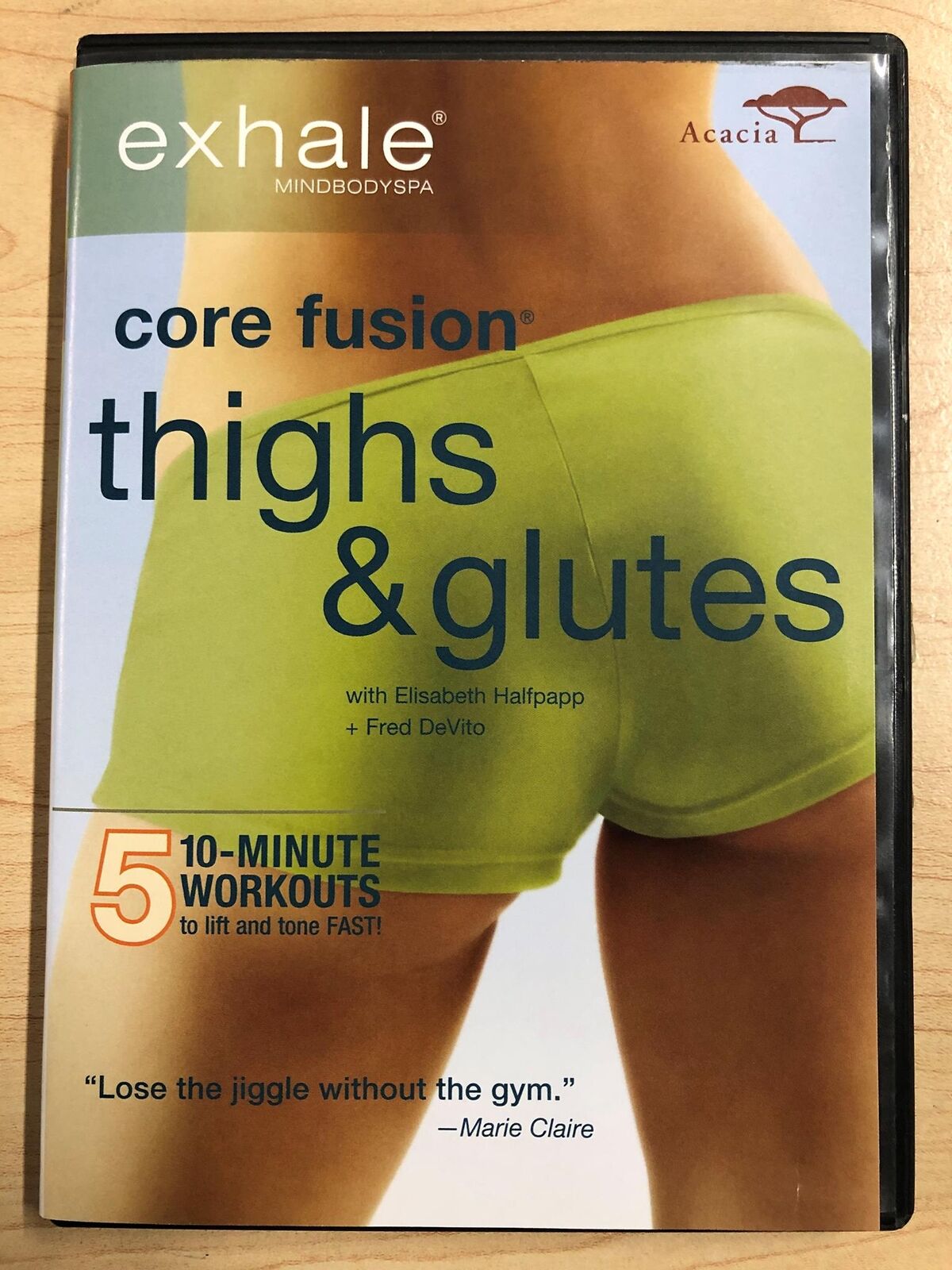 Exhale - Core Fusion Thighs and Glutes (DVD, exercise) - J0205