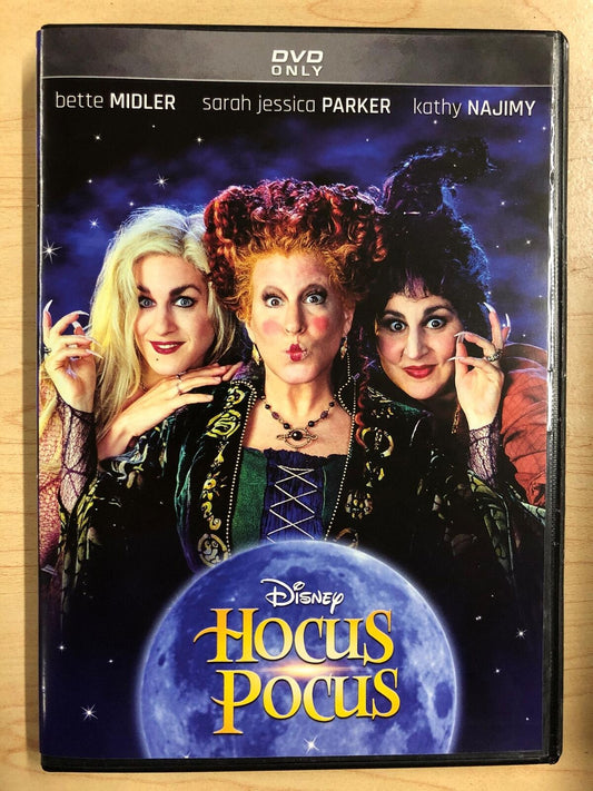 Hocus Pocus (DVD, Disney, 1993, Halloween) - K0428