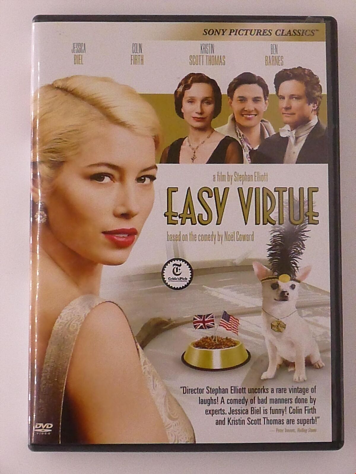 Easy Virtue (DVD, 2008) - I1225