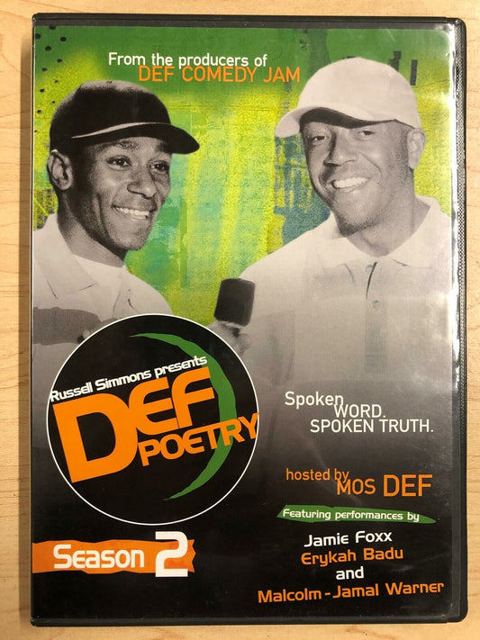 Russell Simmons Presents Def Poetry Season 2 - Jamie Foxx (DVD, 2005) - G0823