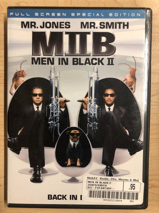 Men in Black 2 (DVD, 2002, Special Edition Full Frame) - G0906