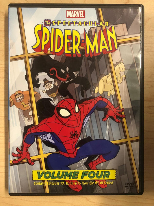 The Spectacular Spider-Man Vol. 4 (DVD, Marvel, Ep 10-13, 2008) - J0611