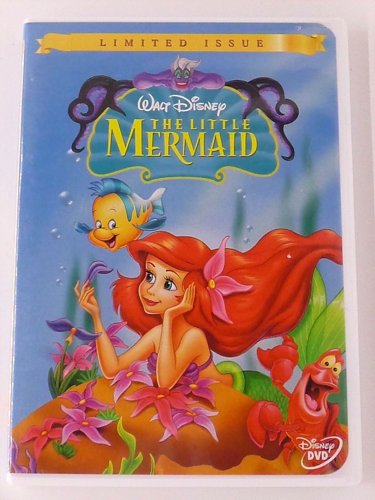 The Little Mermaid (DVD, Disney, Limited Issue, 1989) - K10