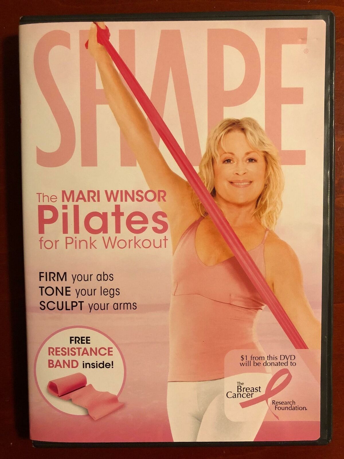 Shape The Mari Winsor Pilates for Pink Workout (DVD, 2008, exercise) - I0522