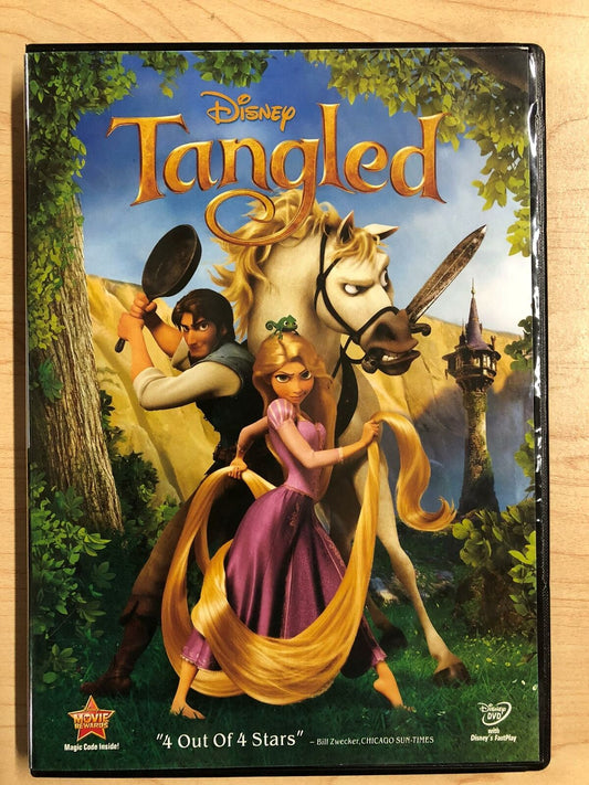 Tangled (DVD, Disney, 2010) - STK