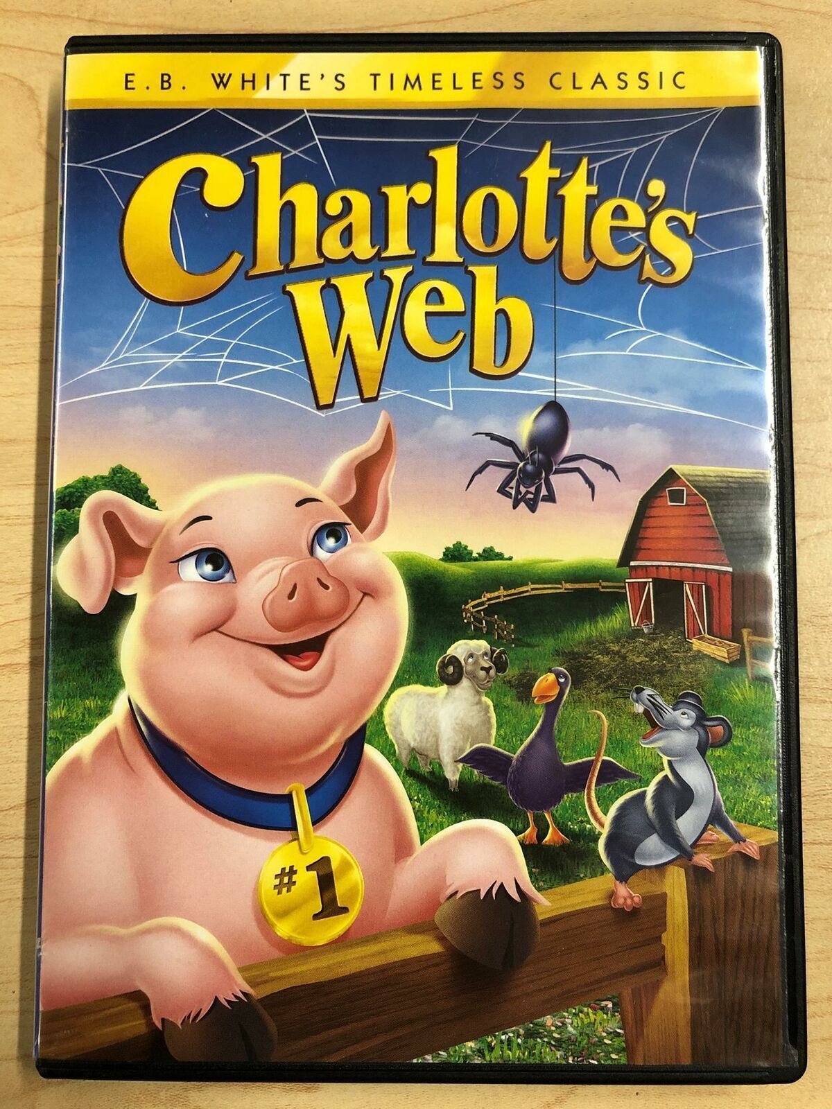 Charlottes Web (DVD, Widescreen, 1973, Animated) - K0107
