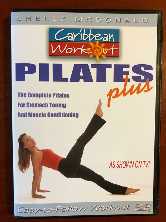 Caribbean Workout - Pilates Plus - Shelly McDonald (DVD, exercise, 2004) - I0522