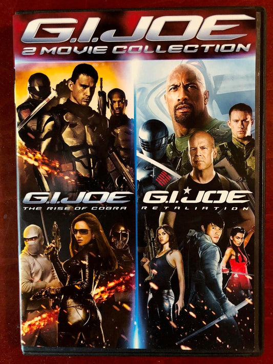 G.I. Joe The Rise of Cobra - G.I. Joe Retaliation (DVD, double feature) - I0313