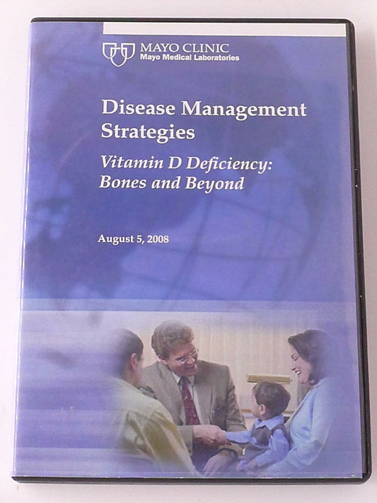 Disease Management Strategies - Vitamin D Deficiency.. (DVD, 2008, Mayo) - G1219