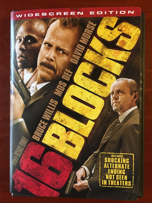 16 Blocks (DVD, 2006, Widescreen) - G1004
