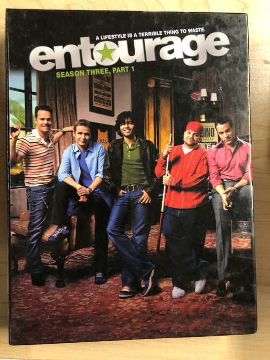 Entourage - Season 3, Part 1 (DVD, 2007) - K0218