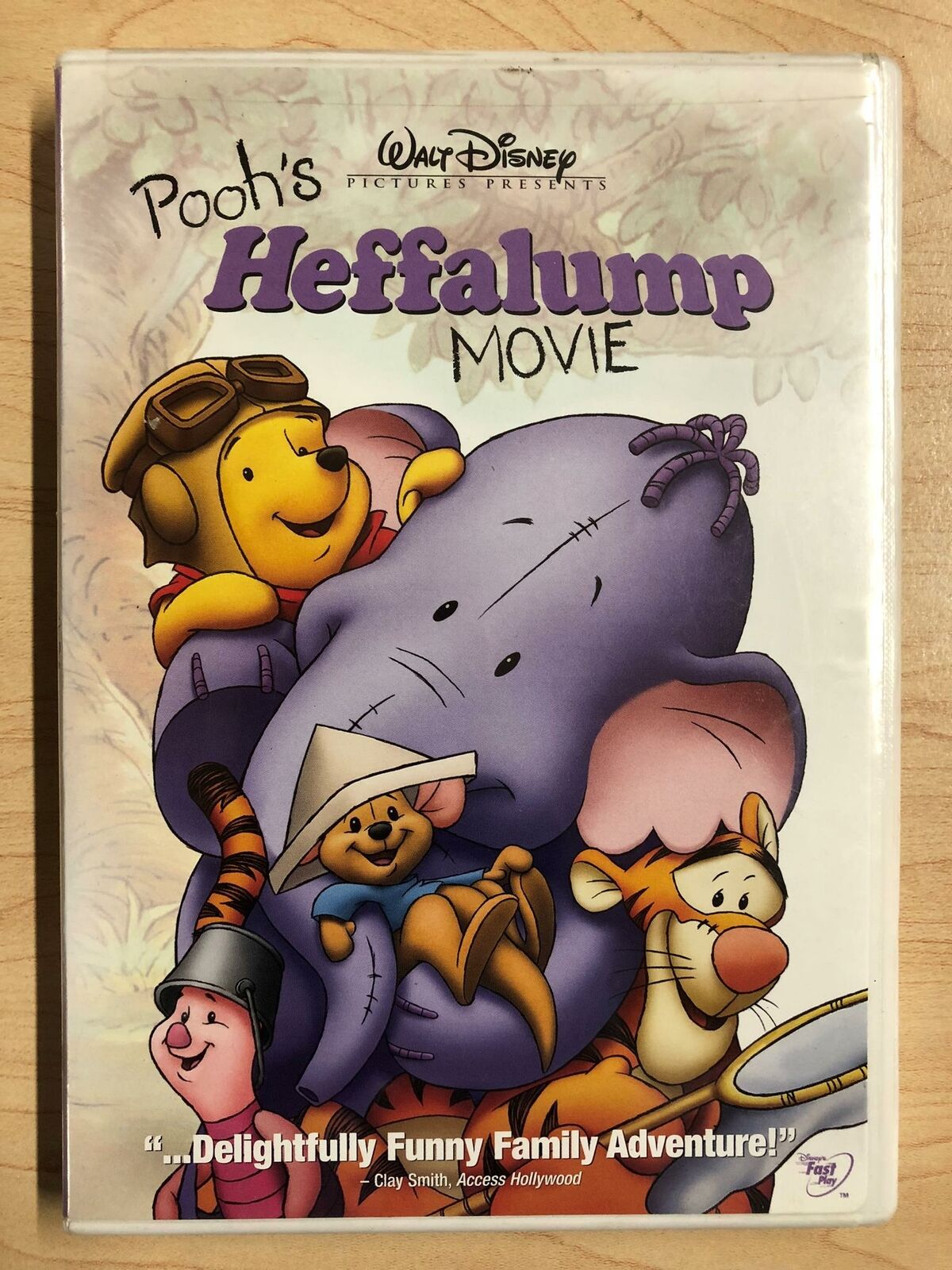Pooh's Heffalump Movie (DVD, Disney, 2005) - L01