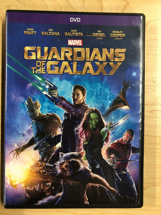 Guardians of the Galaxy (DVD, 2014, Marvel) - K10