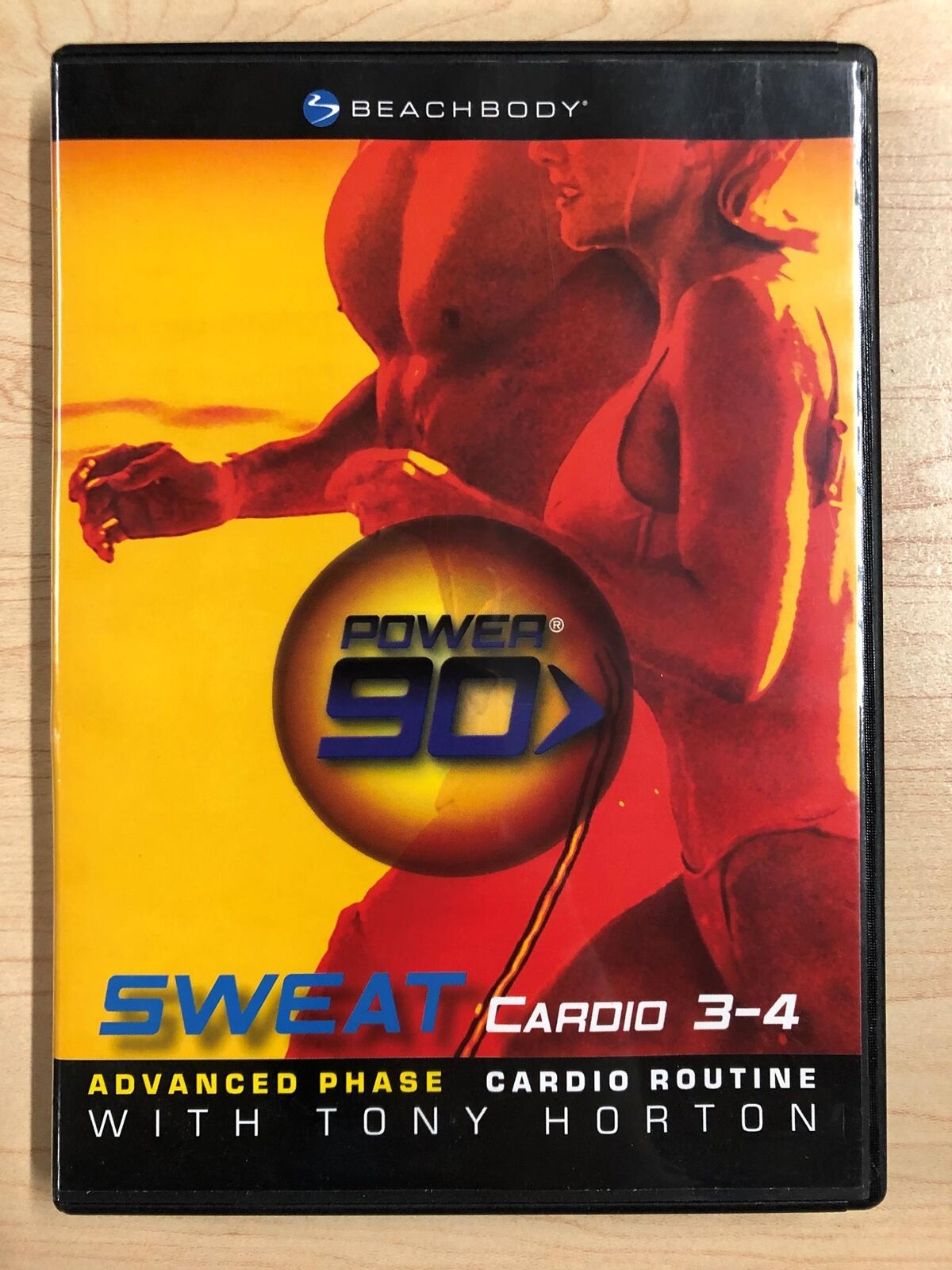 Power 90 Sweat Cardio 3-4 with Tony Horton (DVD, exercise, Beachbody) - J0409