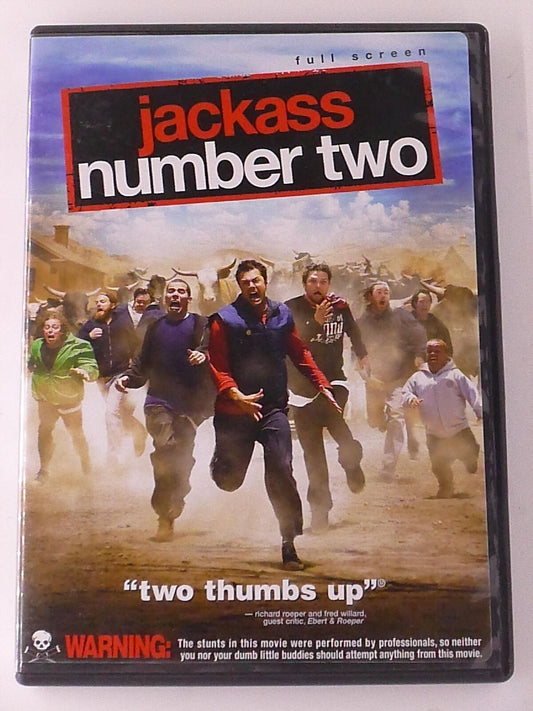 Jackass Number Two (DVD, full screen, 2006) - K7