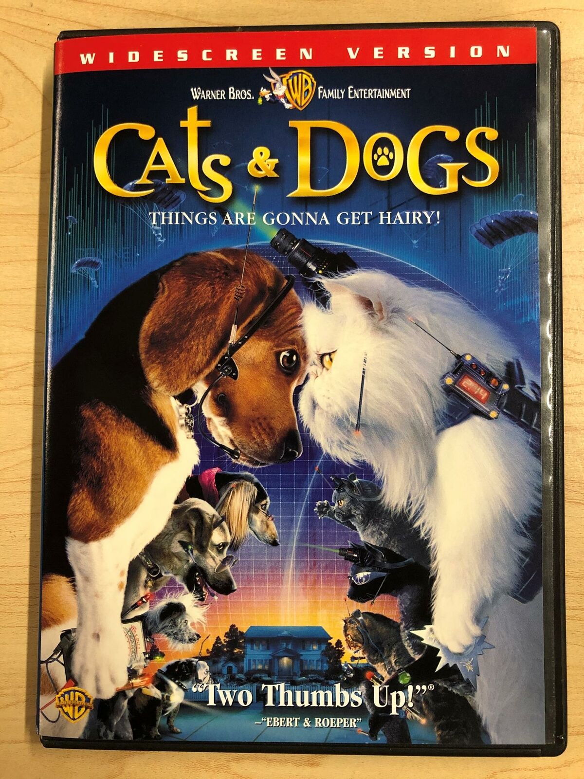 Cats and Dogs (DVD, Widescreen, 2001) - K0303