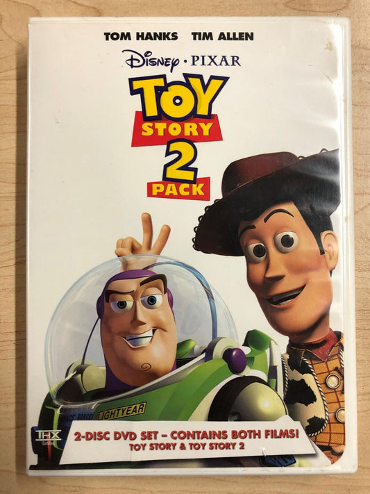 Toy Story - Toy Story 2 (DVD, Disney Pixar Double Feature) - J1022