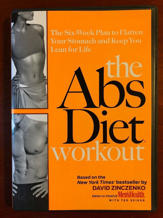 The Abs Diet Workout (DVD, 2005, exercise) - J0409