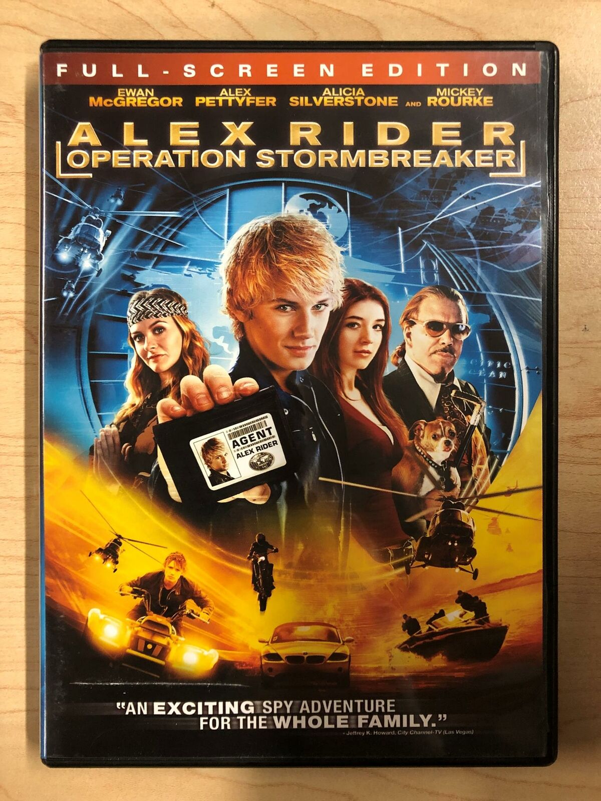 Alex Rider - Operation Stormbreaker (DVD, Full Frame, 2006) - K6