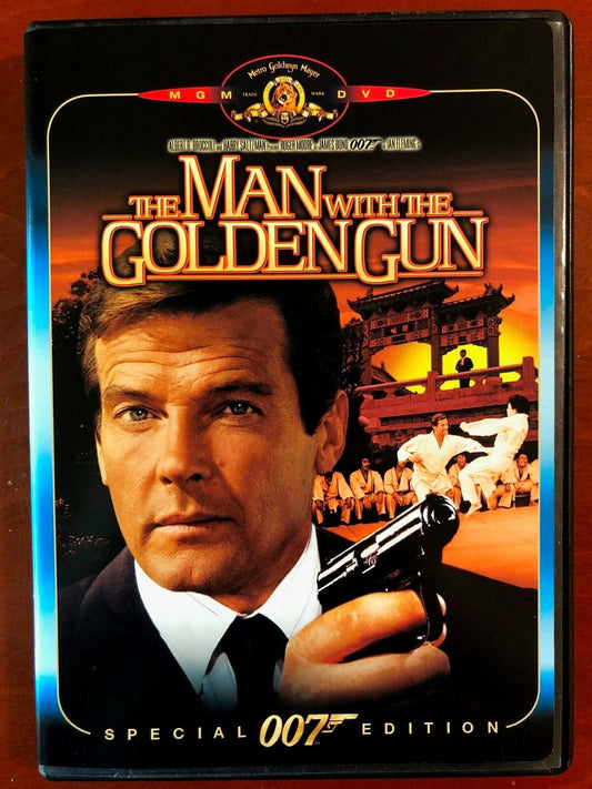 The Man with the Golden Gun (DVD, 1974, James Bond) - K7