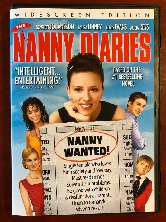 The Nanny Diaries (DVD, 2007, Widescreen) - G0906