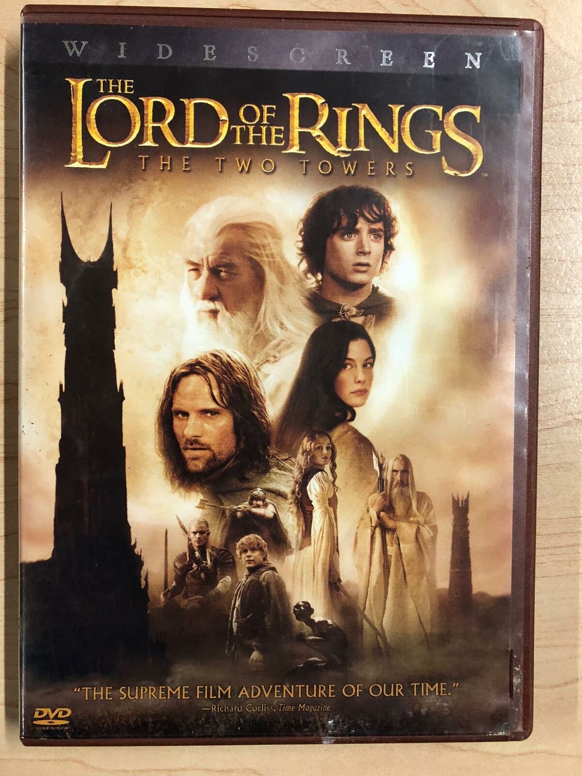 The Lord of the Rings - The Two Towers (DVD, 2002, Widescreen) - G0726