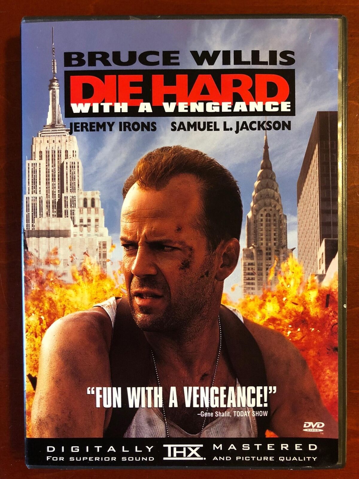 Die Hard 3 - Die Hard With a Vengeance (DVD, 1995) - K0303