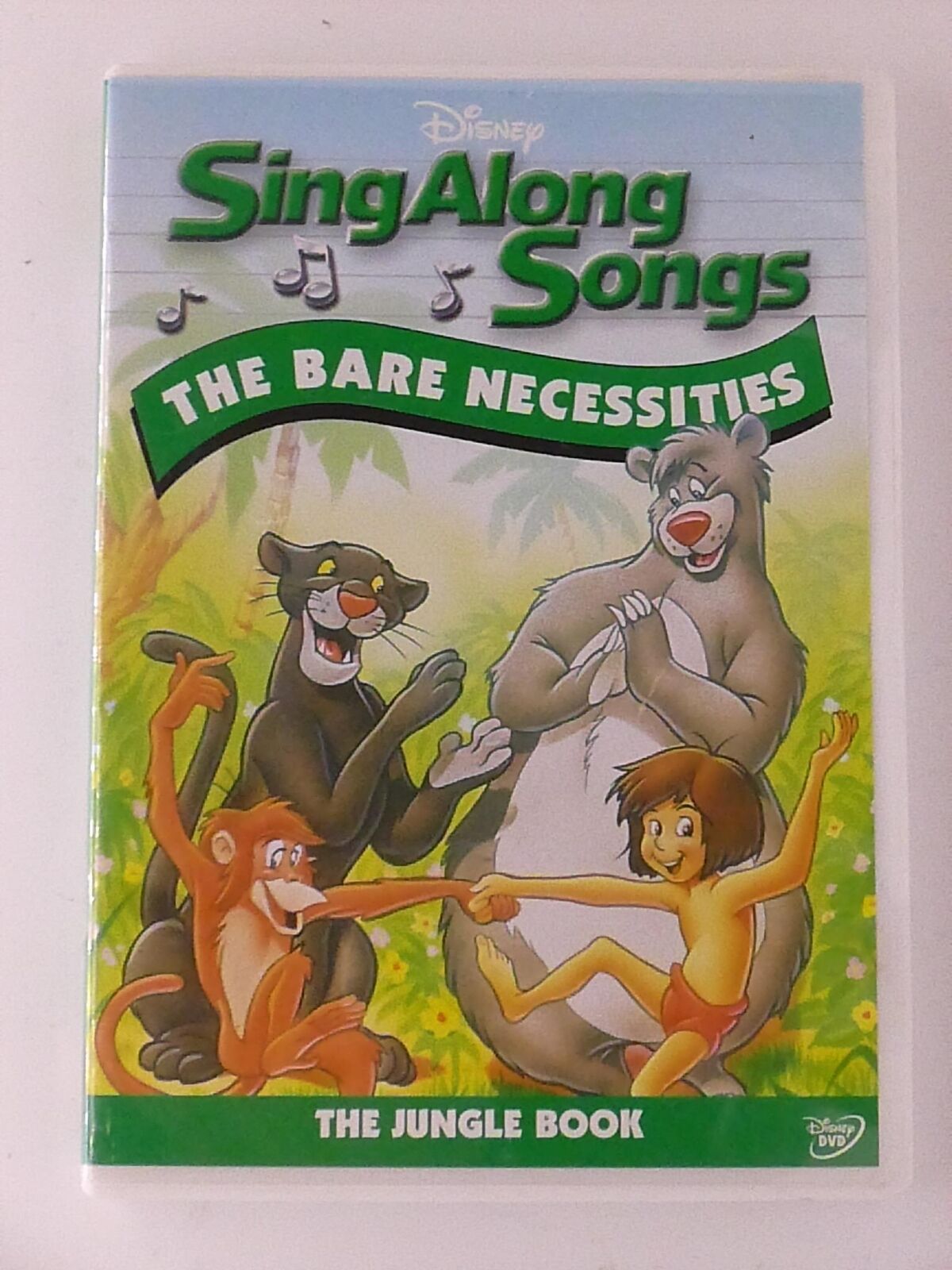 Sing Along Songs - The Bare Necessities The Jungle Book (DVD, Disney ...