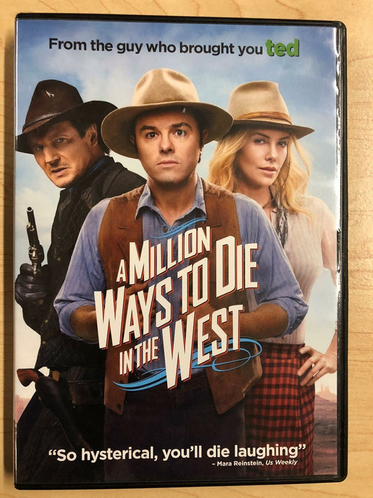A Million Ways to Die in the West (DVD, 2014) - J1022