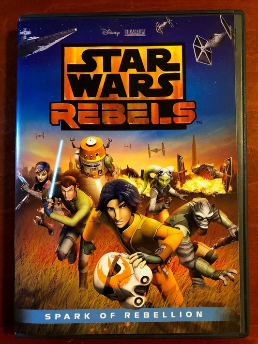 Star Wars Rebels - Spark of Rebellion (DVD, 2014, Disney) - K0428