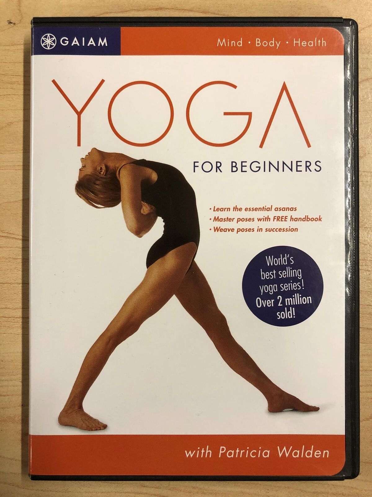 Yoga for Beginners - Patricia Walden (DVD, exercise, Gaiam) - J0205