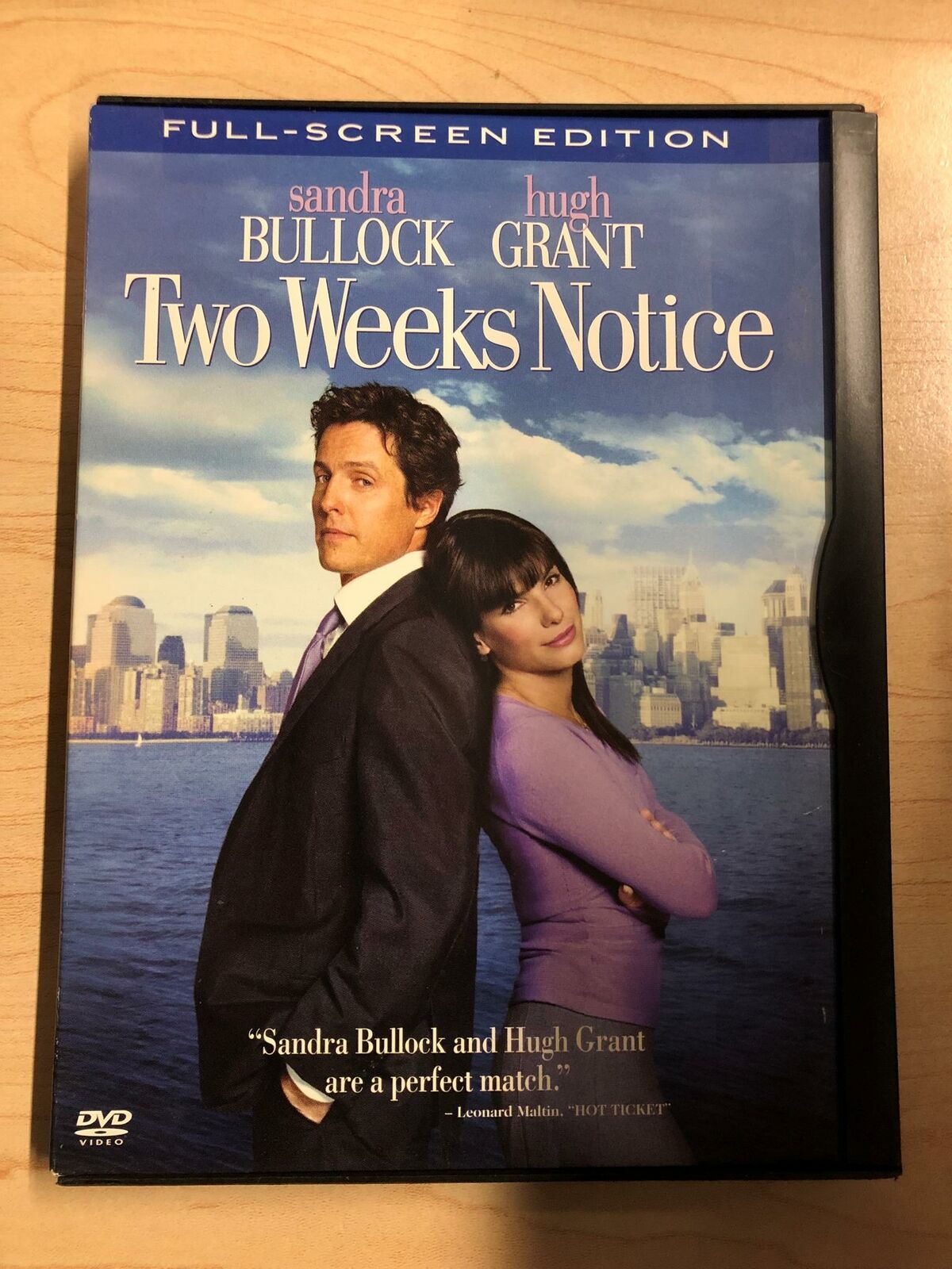 Two Weeks Notice (DVD, 2002, Full Frame) - G0621