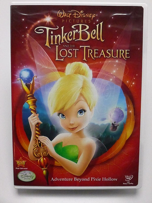 Tinker Bell And The Lost Treasure (DVD, 2009, Disney) - J1022