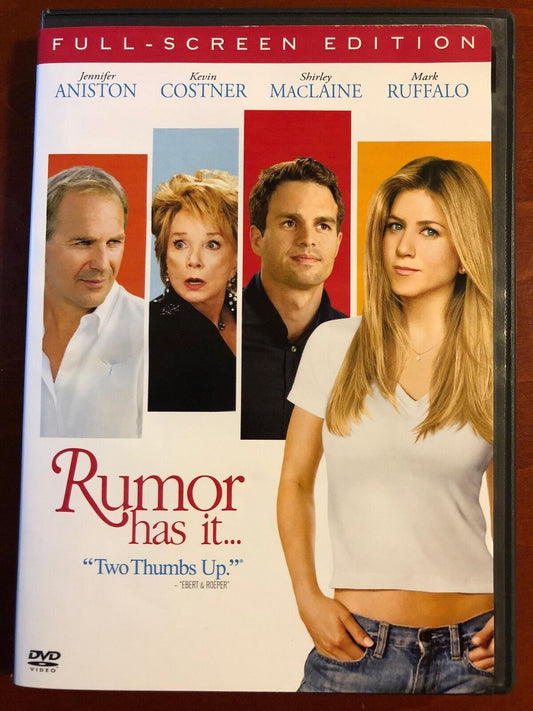 Rumor Has It (DVD, 2005, Full Frame) - J1105