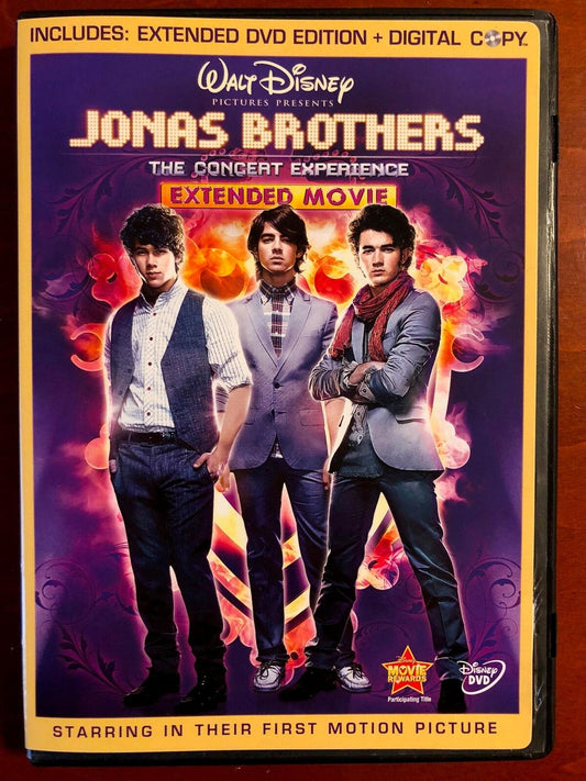 Jonas Brothers - The Concert Experience (DVD, 2009, Disney) - J0730