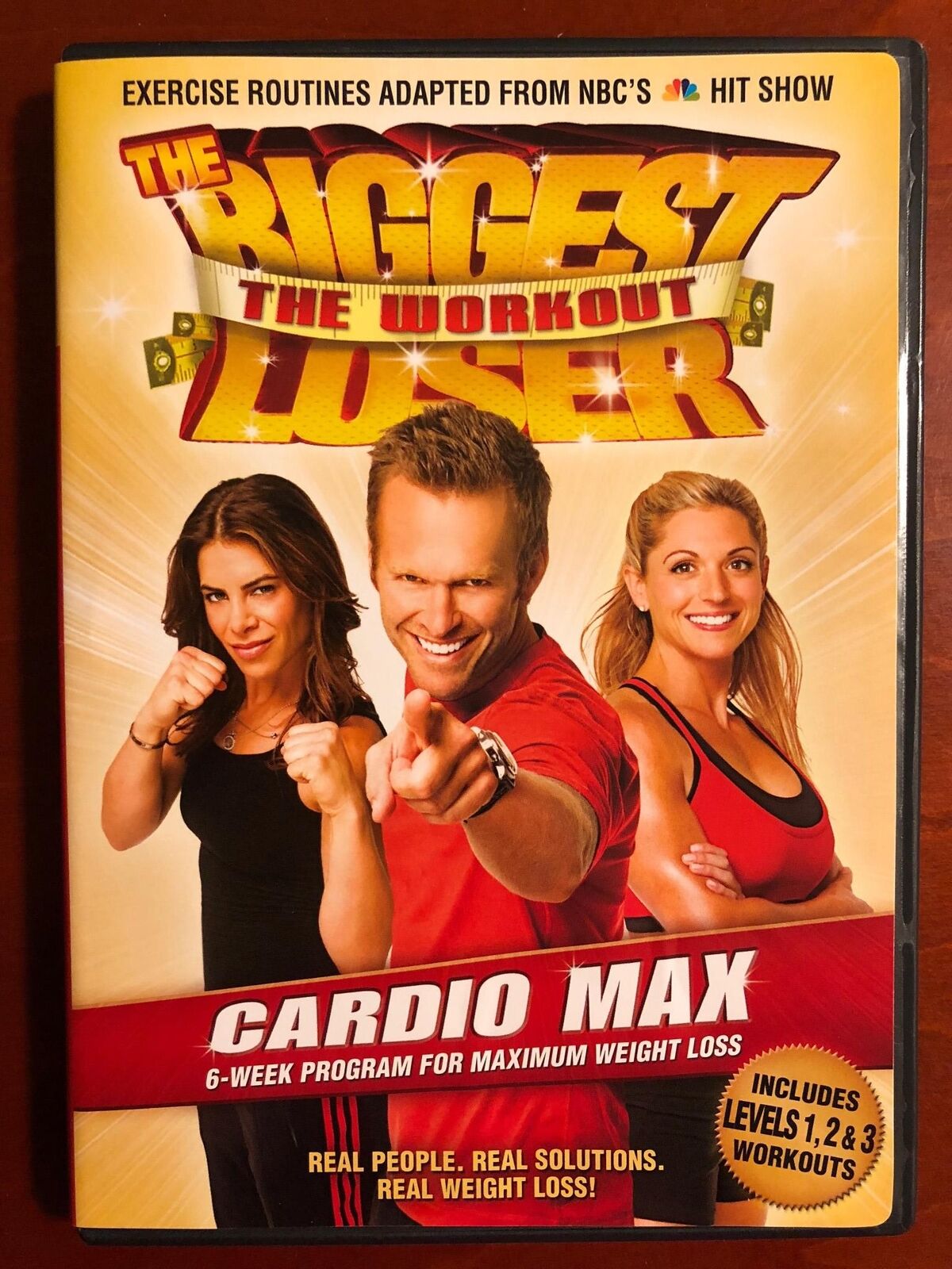 The Biggest Loser - The Workout - Cardio Max (DVD, 2007, exercise) - I0522